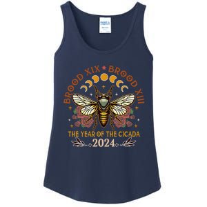 Cicada Lover Brood Xix Brood Xiii Year Of The Cicada 2024 Ladies Essential Tank