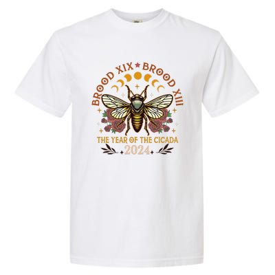 Cicada Lover Brood Xix Brood Xiii Year Of The Cicada 2024 Garment-Dyed Heavyweight T-Shirt