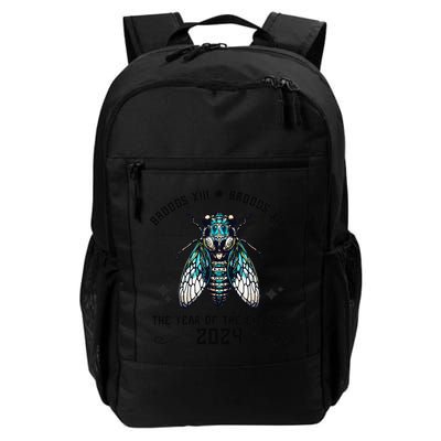 Cicada Lover Brood Xix Brood Xiii Year Of The Cicada 2024 Daily Commute Backpack