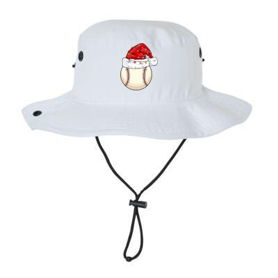 Christmas Lights Baseball Santa Hat Catcher Pitcher Pj Gift Legacy Cool Fit Booney Bucket Hat