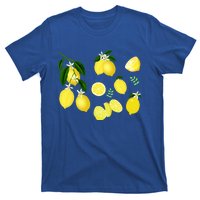 Cute Lemon Botanical Gardening Summertime Lemon Lover Great Gift T-Shirt