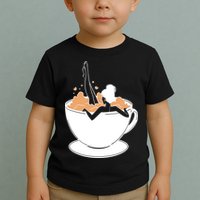 Coffee Lovers Bubble Bath Toddler T-Shirt