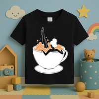 Coffee Lovers Bubble Bath Toddler T-Shirt