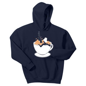 Coffee Lovers Bubble Bath Kids Hoodie