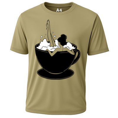 Coffee Lovers Bubble Bath Performance Shirt