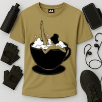 Coffee Lovers Bubble Bath Cooling Performance Crew T-Shirt