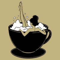 Coffee Lovers Bubble Bath Cooling Performance Crew T-Shirt