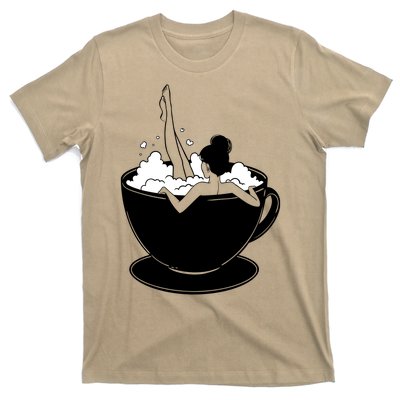 Coffee Lovers Bubble Bath T-Shirt