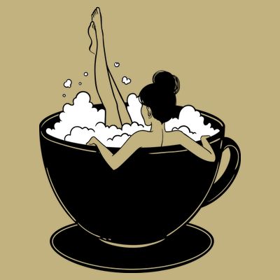 Coffee Lovers Bubble Bath T-Shirt