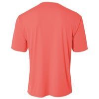 Cute Leopard Blue Jean Print Baseball Logo Cooling Performance Crew T-Shirt