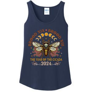 Cicada Lover Brood Xix Brood Xiii Year Of The Cicada 2024 Ladies Essential Tank