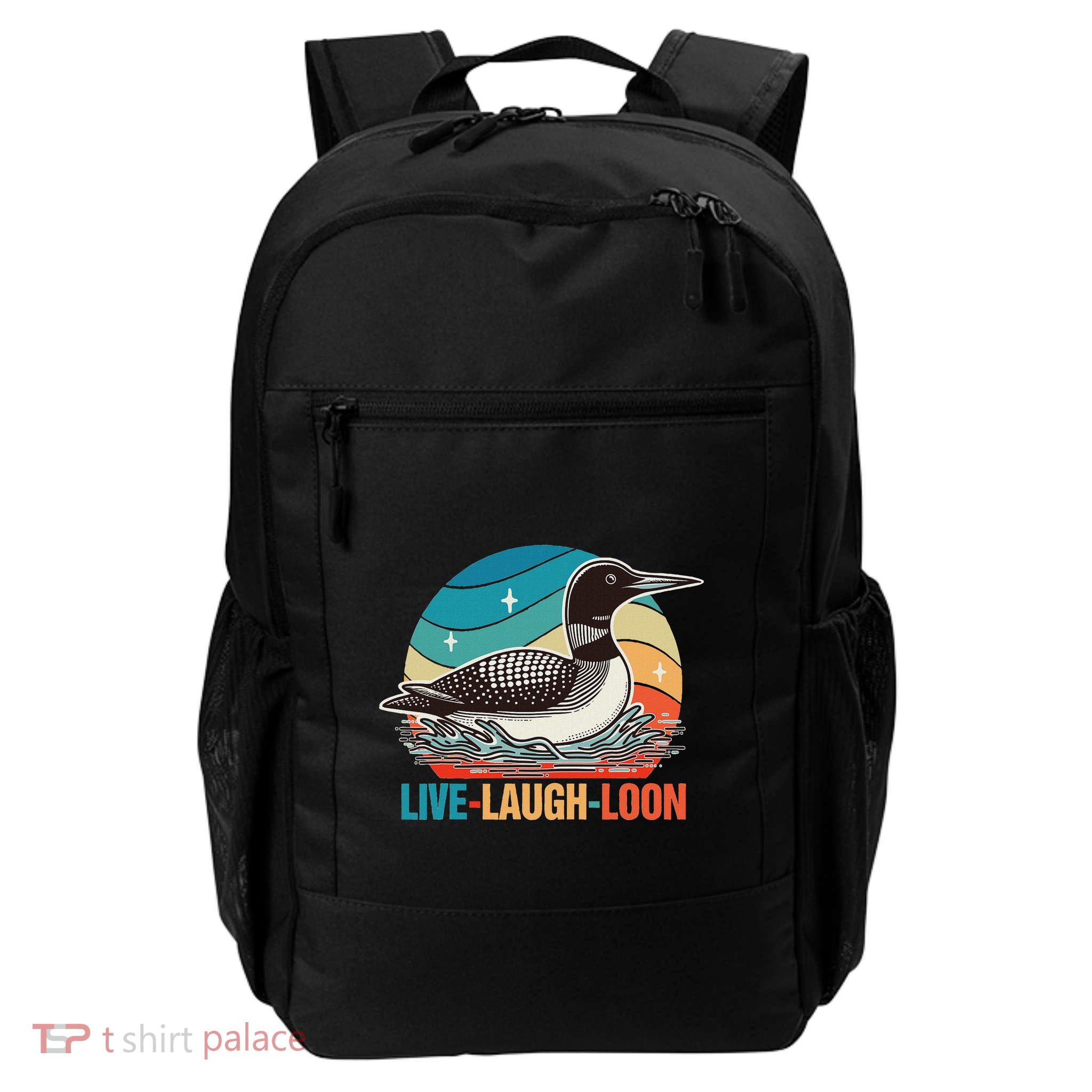 Common Loon Bird Lover Bird Watching Lives Laugh Loon Daily Commute Backpack