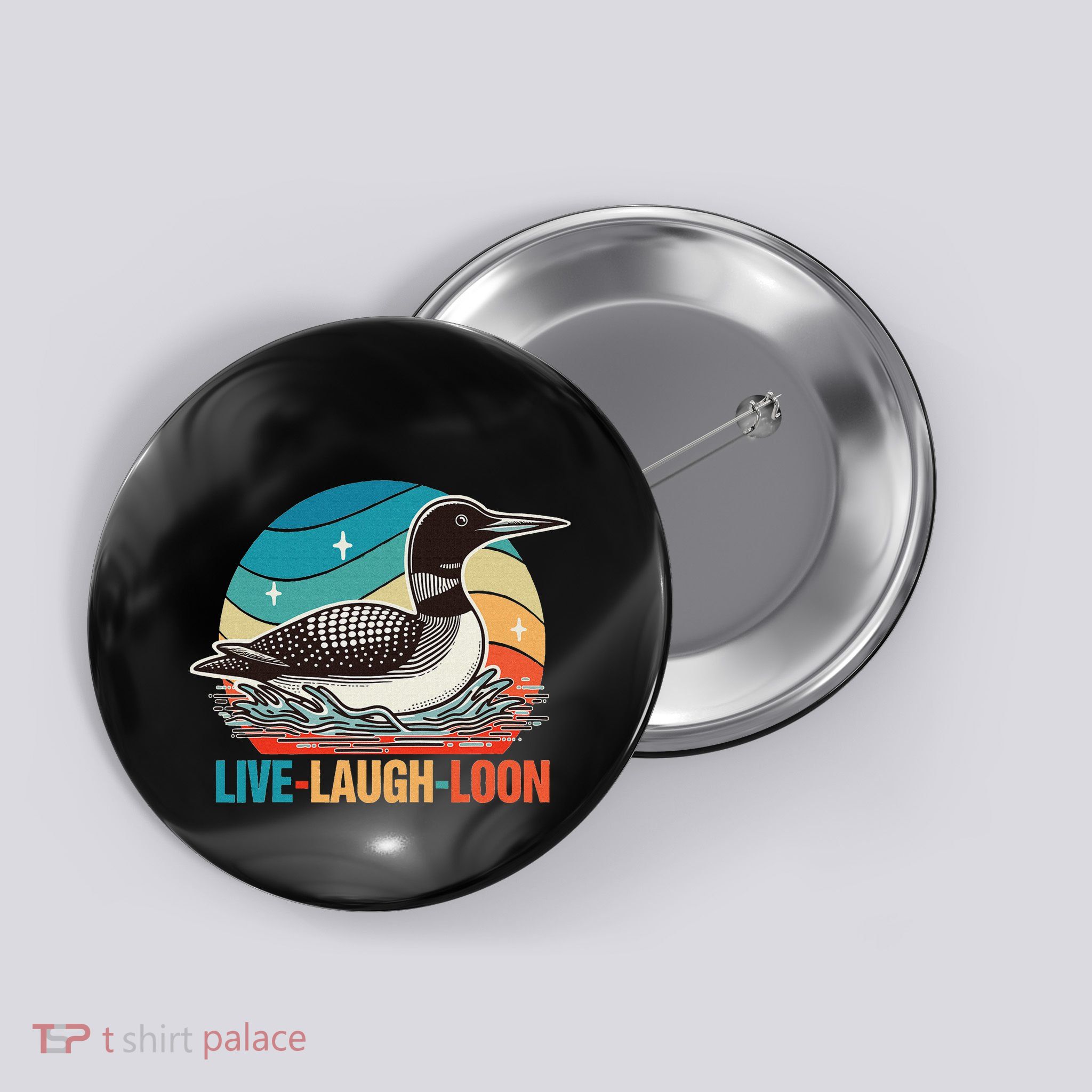 Common Loon Bird Lover Bird Watching Lives Laugh Loon Button