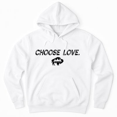 Choose Love Buffalo Stop Hate End Racism Choose Love Buffalo Hoodie
