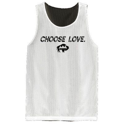 Choose Love Buffalo Stop Hate End Racism Choose Love Buffalo Mesh Reversible Basketball Jersey Tank