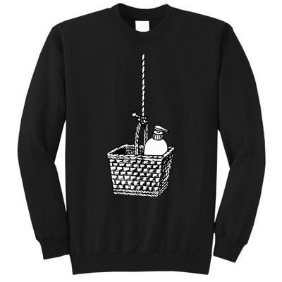 Creepy Lotion Basket True Crime Serial Killer Horror Movie Sweatshirt