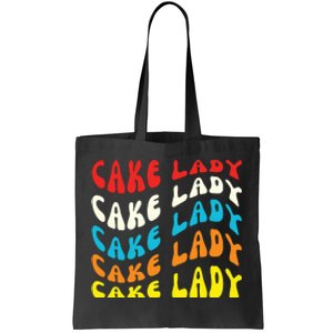 Cake Lady Baker Baking Funny Baker Tote Bag