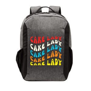 Cake Lady Baker Baking Funny Baker Vector Backpack