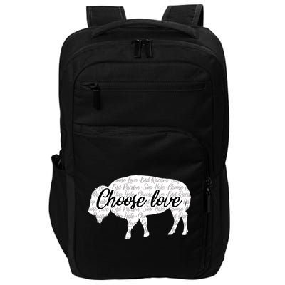 Choose Love Buffalo Impact Tech Backpack
