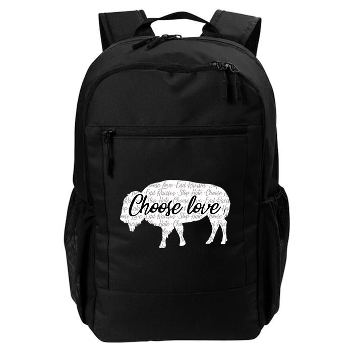 Choose Love Buffalo Backpack