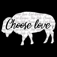 Choose Love Buffalo Backpack