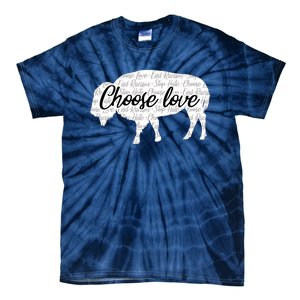 Choose Love Buffalo Tie-Dye T-Shirt