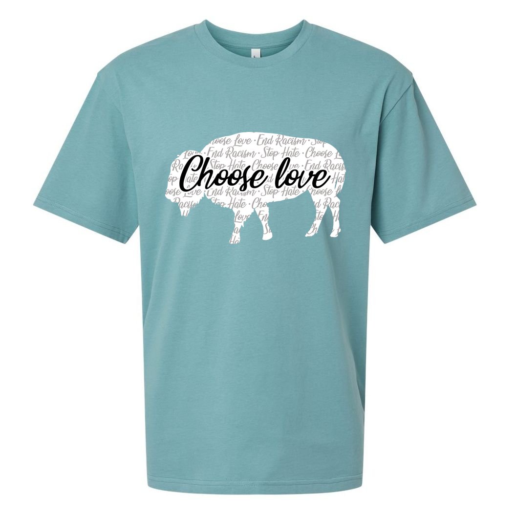 Choose Love Buffalo Sueded Cloud Jersey T-Shirt