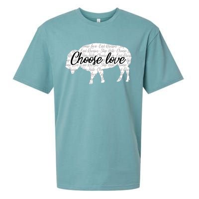 Choose Love Buffalo Sueded Cloud Jersey T-Shirt