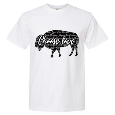 Choose Love Buffalo Garment-Dyed Heavyweight T-Shirt