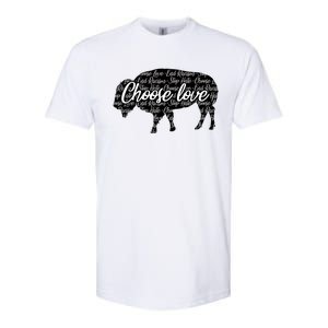 Choose Love Buffalo Softstyle® CVC T-Shirt