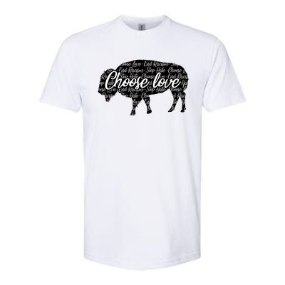 Choose Love Buffalo Softstyle® CVC T-Shirt