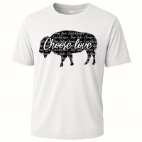 Choose Love Buffalo Cooling Performance Crew T-Shirt