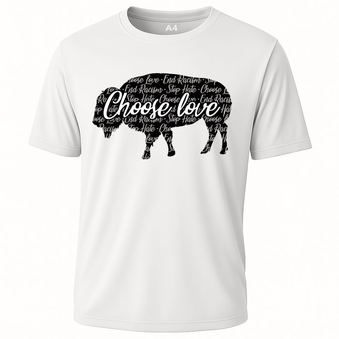 Choose Love Buffalo Cooling Performance Crew T-Shirt