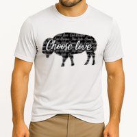 Choose Love Buffalo Cooling Performance Crew T-Shirt