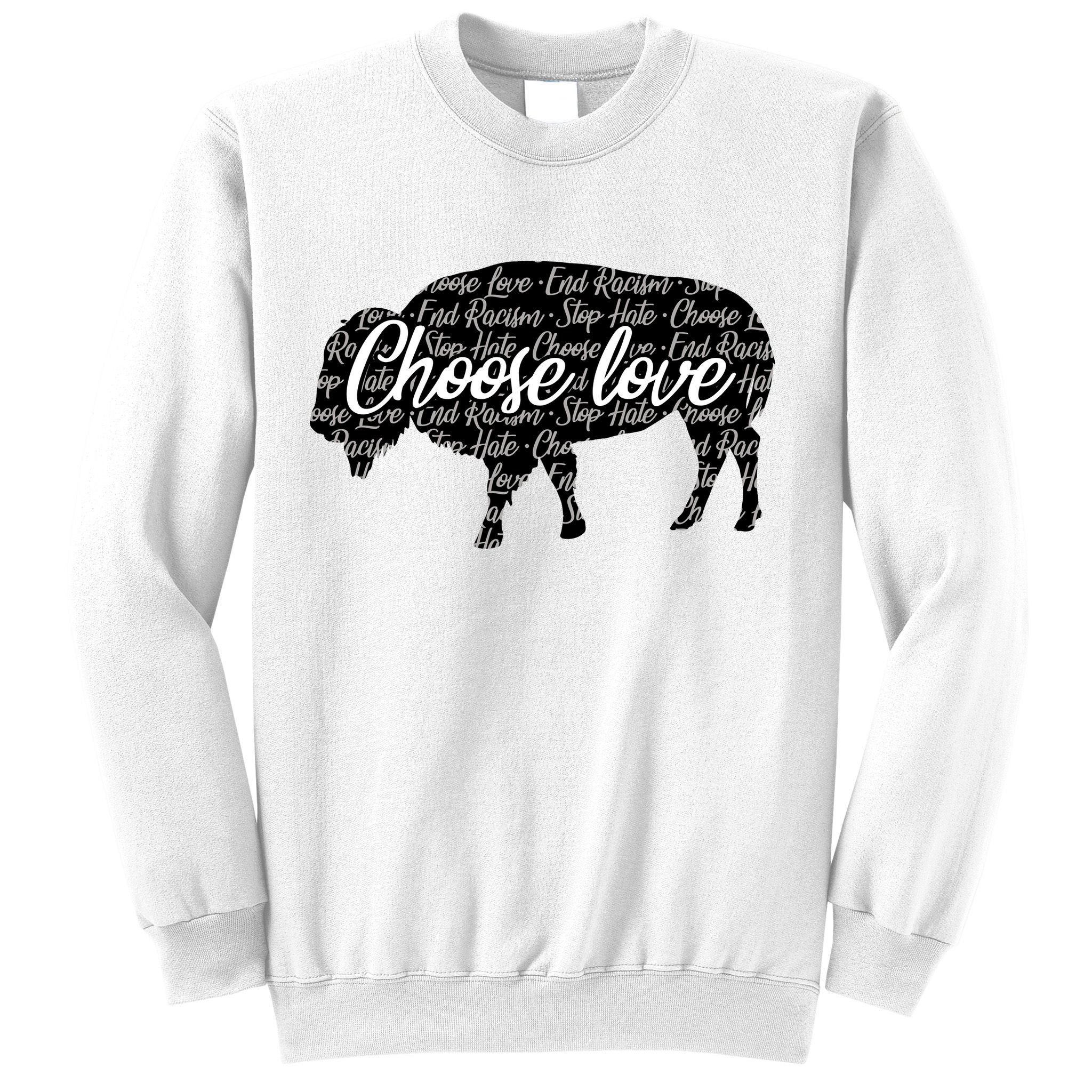 Choose Love Buffalo Sweatshirt