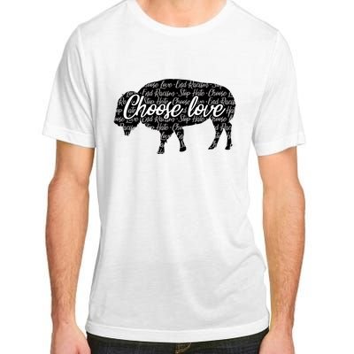 Choose Love Buffalo Adult ChromaSoft Performance T-Shirt