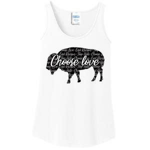 Choose Love Buffalo Ladies Essential Tank