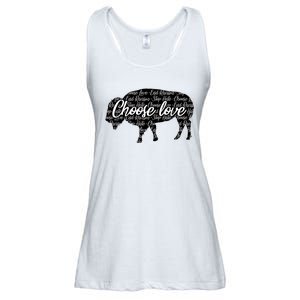 Choose Love Buffalo Ladies Essential Flowy Tank