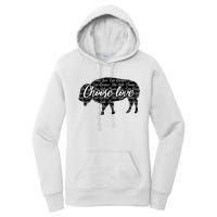 Choose Love Buffalo Women's Pullover Hoodie