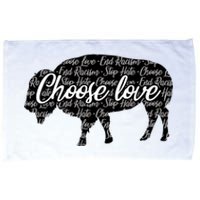 Choose Love Buffalo Microfiber Hand Towel