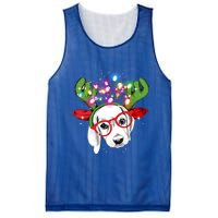 Christmas Lights Beagle Funny Xmas Funny Gift Mesh Reversible Basketball Jersey Tank