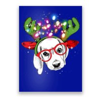 Christmas Lights Beagle Funny Xmas Funny Gift Poster