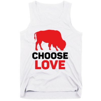 Choose Love Buffalo Gift Tank Top