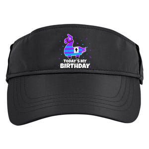 Cute Llama Birthday Party Celebration Adult Drive Performance Visor