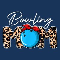 Cute Leopard Bowling Mom Mama Sport Lover Mother's Day T-Shirt