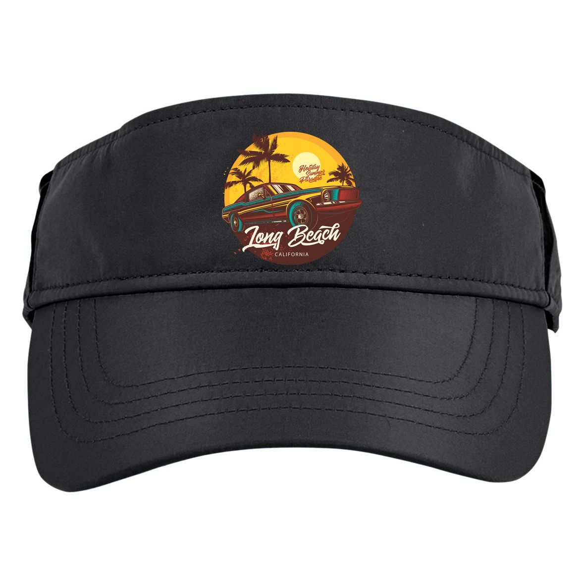 California Long Beach Adult Drive Performance Visor