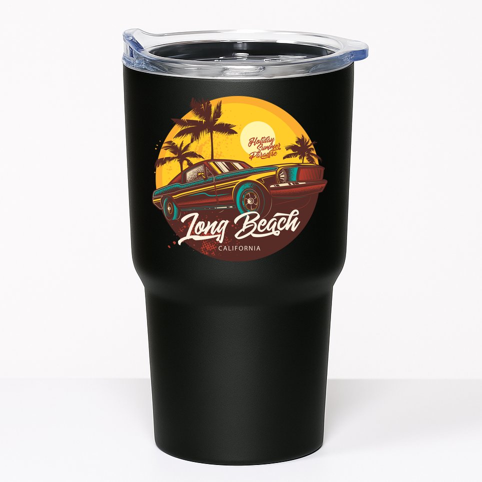 California Long Beach Tumbler