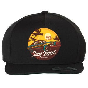 California Long Beach Wool Snapback Cap