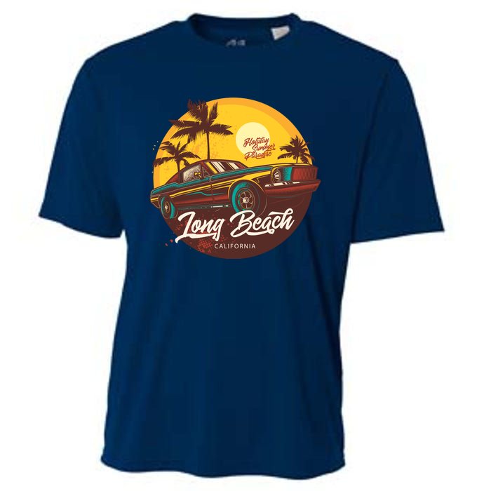 California Long Beach Cooling Performance Crew T-Shirt