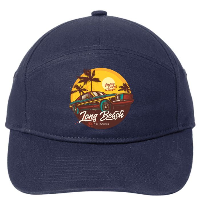 California Long Beach 7-Panel Snapback Hat